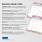Bonnie Marcus OFFICIAL | 2026 15.5 x 11 Inch Monthly Desk Pad Calendar